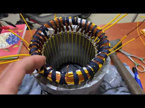 Видео: ☢️⚡️Ремонт щеточного Дизельгенератора 5кВт, восстановление статора⚡️