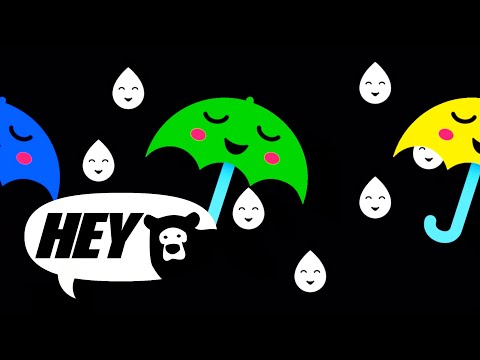 Видео: Детские Сенсорное - High Contrast Младенческая визуальной стимуляции - Эй медведь