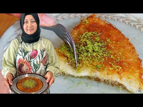 Видео: Идеальный рецепт кунафы со всеми деталями - Турецкий КУНЕФЕ