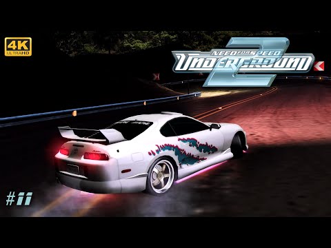 Видео: [4K] 🏁 Легенда Бэйвью - NFS Underground 2 [#11]