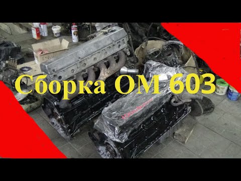 Видео: Собрали два двигателя Мерседес ОМ 603