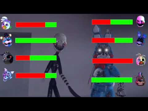Видео: БИТВА АНИМАТРОНИКОВ ИЗ FNAF С ЖИЗНЯМИ | 5 ЧАСТЬ 