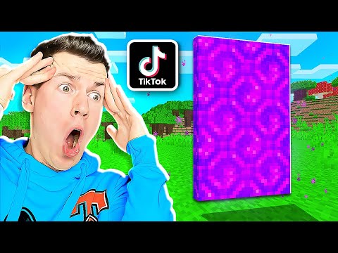 Видео: Я ПРОВЕРИЛ 10 САМЫХ КЛИКБЕЙТНЫХ ЛАЙФХАКОВ ИЗ ТИК ТОКА В МАЙНКРАФТ !