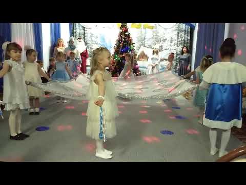 Видео: "Снежная Королева" /Танец с тканью/ Евтодьевой Аллы