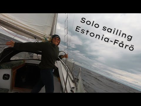 Видео: В одиночку отправляемся в плавание из Эстонии в Форё с собакой | Бурное море и потрясающий закат