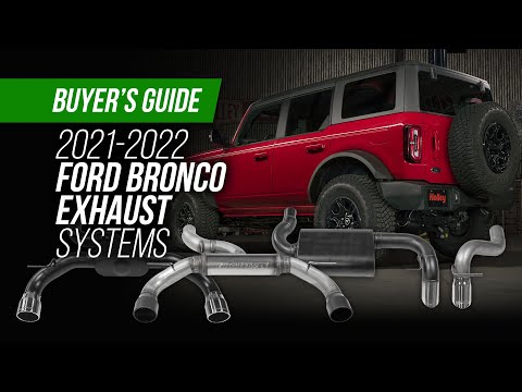 Видео: Руководство покупателя выхлопной системы Flowmaster для Ford Bronco 2021–2022 годов