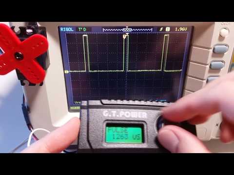 Видео: G.T.Power Servo Tester. Как работает радиоуправление?