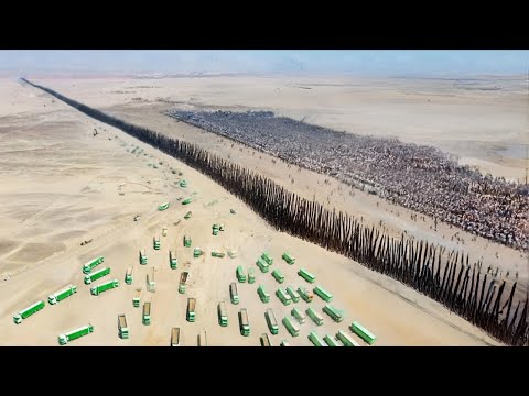 Видео: То, Что Делает Мексика с Границей США, Шокирует Мир