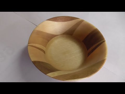 Видео: Клиновое точение.  Деревянная посуда.