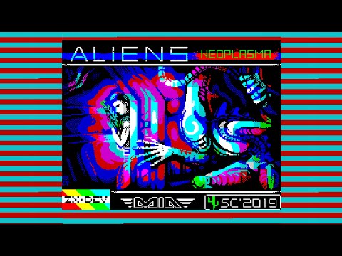 Видео: Прохождение игры Aliens Neoplasma ZX Spectrum