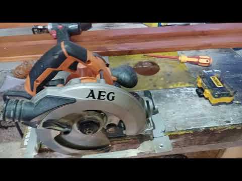 Видео: Посмертный обзор пилы AEG KS66-2