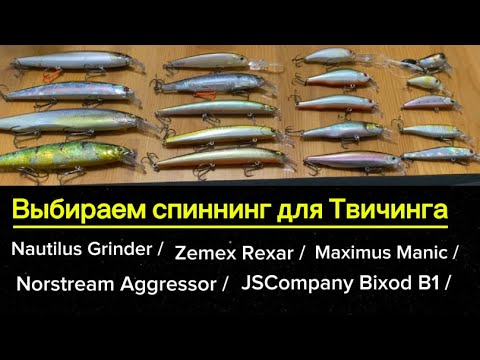 Видео: Спиннинг для Твичинга. Выбираем вместе. 