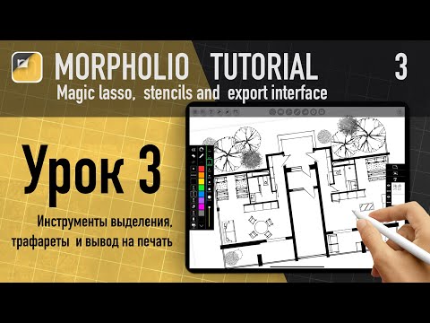 Видео: Уроки morpholio trace/ Morpholio trace tutorial