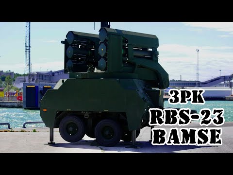 Видео: Шведский ЗРК RBS-23 BAMSE || Обзор