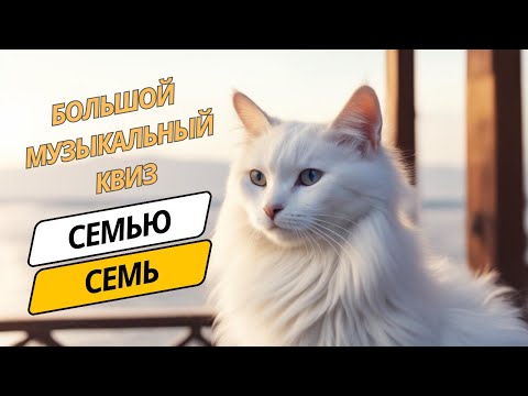 Видео: Большой музыкальный квиз СЕМЬЮ СЕМЬ