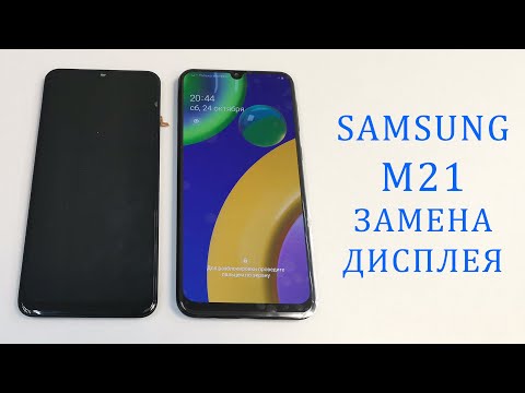 Видео: Samsung M21 -  не работает сенсор(тачскрин) после попадания воды. Замена дисплея. M215F