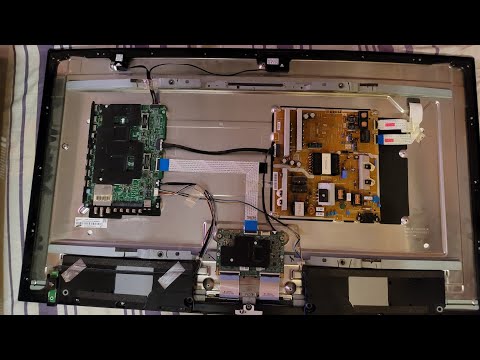 Видео: попытка ремонта "кривого" телевизора Samsung ue48h8000at - заработает или нет???