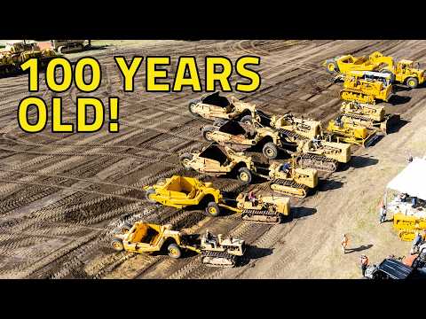 Видео: Празднование 100-летия компании Caterpillar — чествуем машины, которые построили мир!