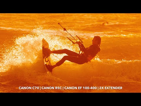 Видео: Снимаю кайтинг / В предвкушении Canon RF 200-800 и Canon R1