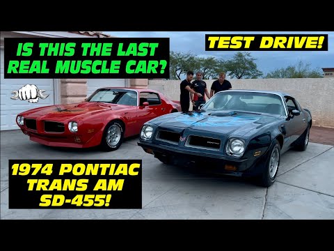 Видео: Pontiac Trans Am SD-455 1974 года! Последний ли это настоящий маслкар?