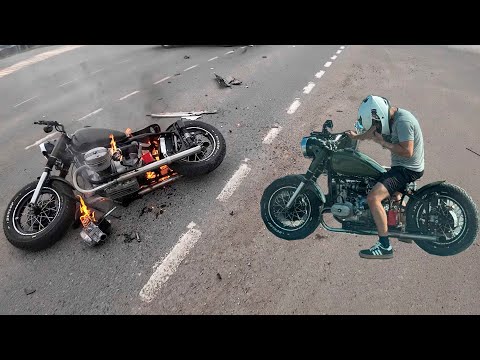 Видео: Собрал Урал и попал в ДТП
