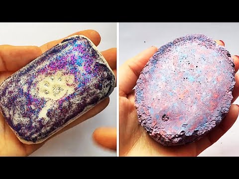 Видео: Асмр мыло резки | Удовлетворительное видео [ASMR] #12