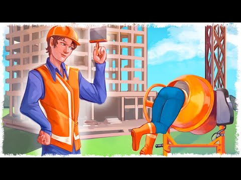 Видео: УШЕЛ РАБОТАТЬ НА СТРОЙКУ!!!