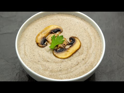 Видео: ГРИБНОЙ КРЕМ-СУП. Как приготовить вкусный и нежный СУП С ГРИБАМИ | MUSHROOM CREAM SOUP
