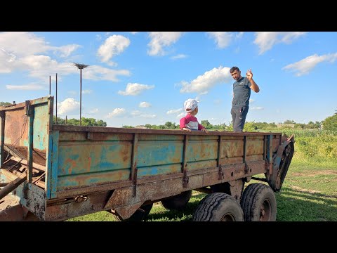 Видео: Реставрація гноєрозкидача РОУ-6