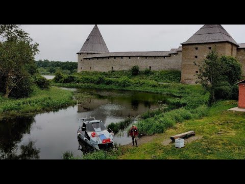 Видео: По Волхову на катере, Старая Ладога Волховский шлюз Кириши Тигода old Ladoga Volkhov tigoda Kirishi