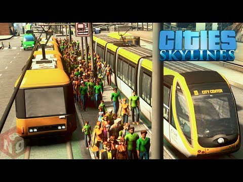 Видео: Cities: Skylines - Значительный апгрейд транспорта! #20