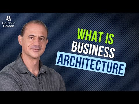 Видео: Что такое бизнес-архитектура? (Бизнес-архитектура для архитекторов предприятий)
