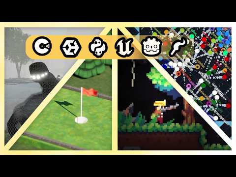 Видео: 6 РАЗРАБОТЧИКОВ создают физическую игру на 6 ИГРОВЫХ ДВИЖКАХ!