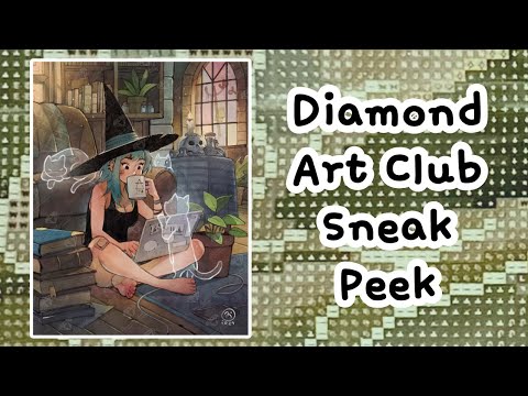 Видео: утренний кофе от simz.art | Предварительный обзор Diamond Art Club!
