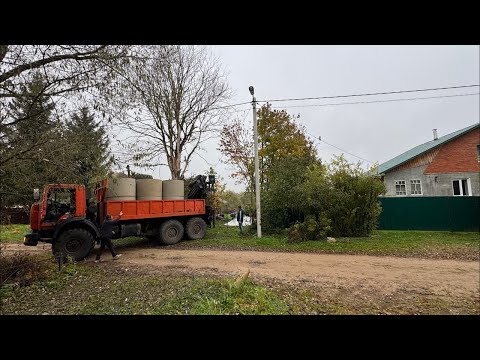 Видео: Бурение колодца машиной в Талдомском районе Московской области