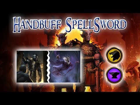 Видео: TES Legends - Спелсорд на усилении руки