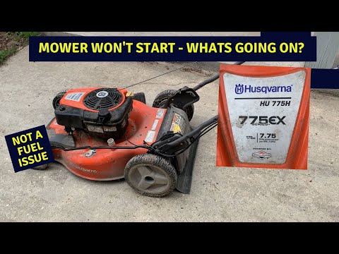 Видео: Газонокосилка Husqvarna не заводится