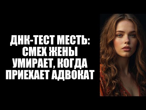 Видео: ДНК-ТЕСТ МЕСТЬ: СМЕХ ЖЕНЫ УМИРАЕТ, КОГДА ПРИЕХАЕТ АДВОКАТ