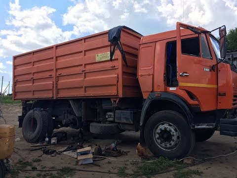Видео: Ремонт тормозов на Камазе.