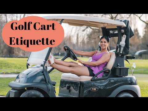 Видео: Правила и этикет для гольф-каров
