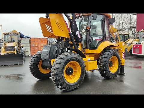 Видео: Экскаватор-погрузчик Shanmon 388H топовая комплектация