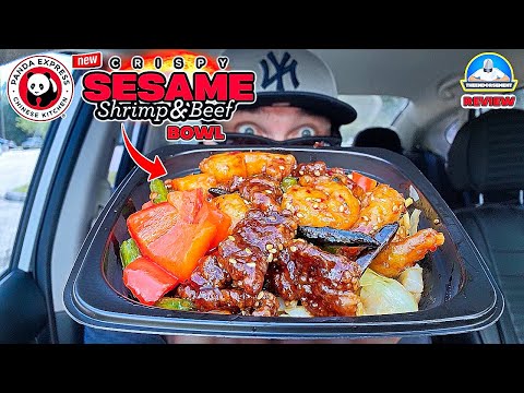 Видео: Обзор блюда Panda Express® с хрустящими кунжутными креветками и говядиной! 🍤🥩 | Почему было остро...