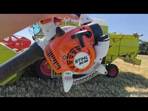 Видео: Повітродувка STIHL BG 86 для комбайна