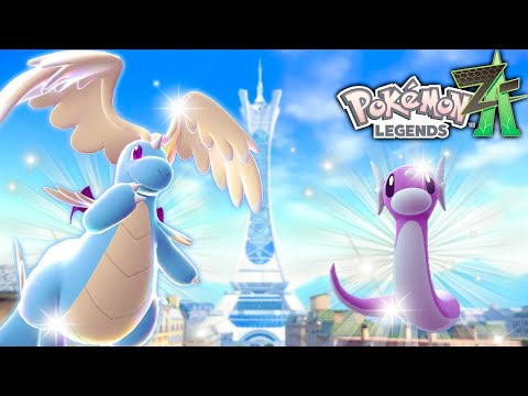 Видео: КАК ЛЕГКО ПОЛУЧИТЬ БЛЕСТЯЩЕГО ДРАТИНИ В POKEMON LEGENDS Z-A! Блестящий МЕГАдрагонит / Метод AFK