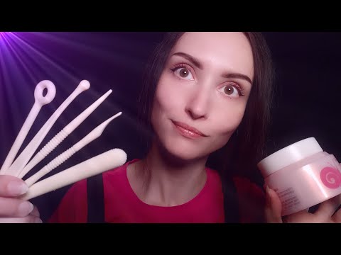 Видео: САМАЯ ПРИЯТНАЯ ЧИСТКА ЛИЦА 💯🤤 АСМР КОСМЕТОЛОГ *ролевая игра, липкие звуки, перчатки, шепот, визуал*