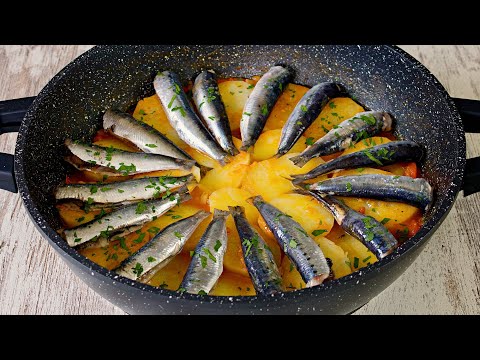 Видео: Я больше не жарю сардины! Они вкуснее, если их так приготовить!
