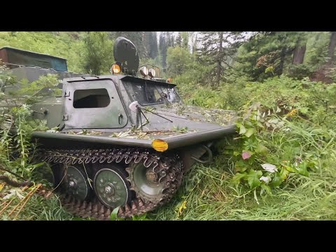 Видео: По Сибирской тайге на МТЛБ. Таёжный off-road! Жесткий маршрут!