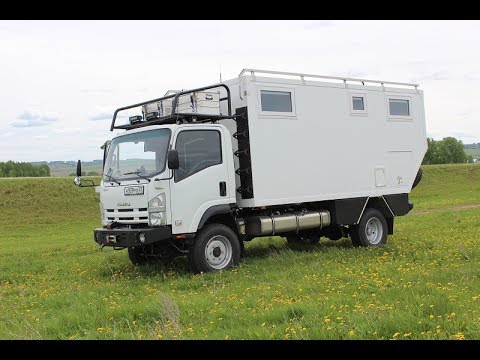 Видео: Автодом ISUZU ELF 4x4