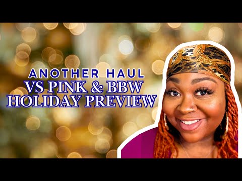 Видео: ✨ Victoria’s Secret Haul Pt. 2 + Предварительный просмотр праздничного улова BBW ✨