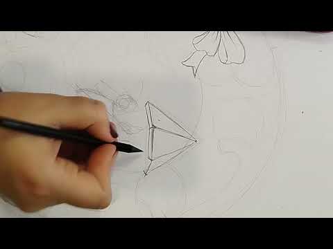 Видео: 1 сп рисунок різдвяний вінок 2